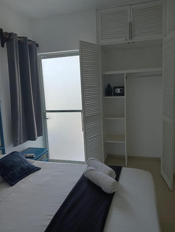 Magnifico Departamento, Cocina Equipada, 2 Recamaras 2 Banos , Hasta 6 Personas, 3 Albercas, Playa A 50 Mts Wifi, Aire Acondicionado Apartment Manzanillo Exterior foto