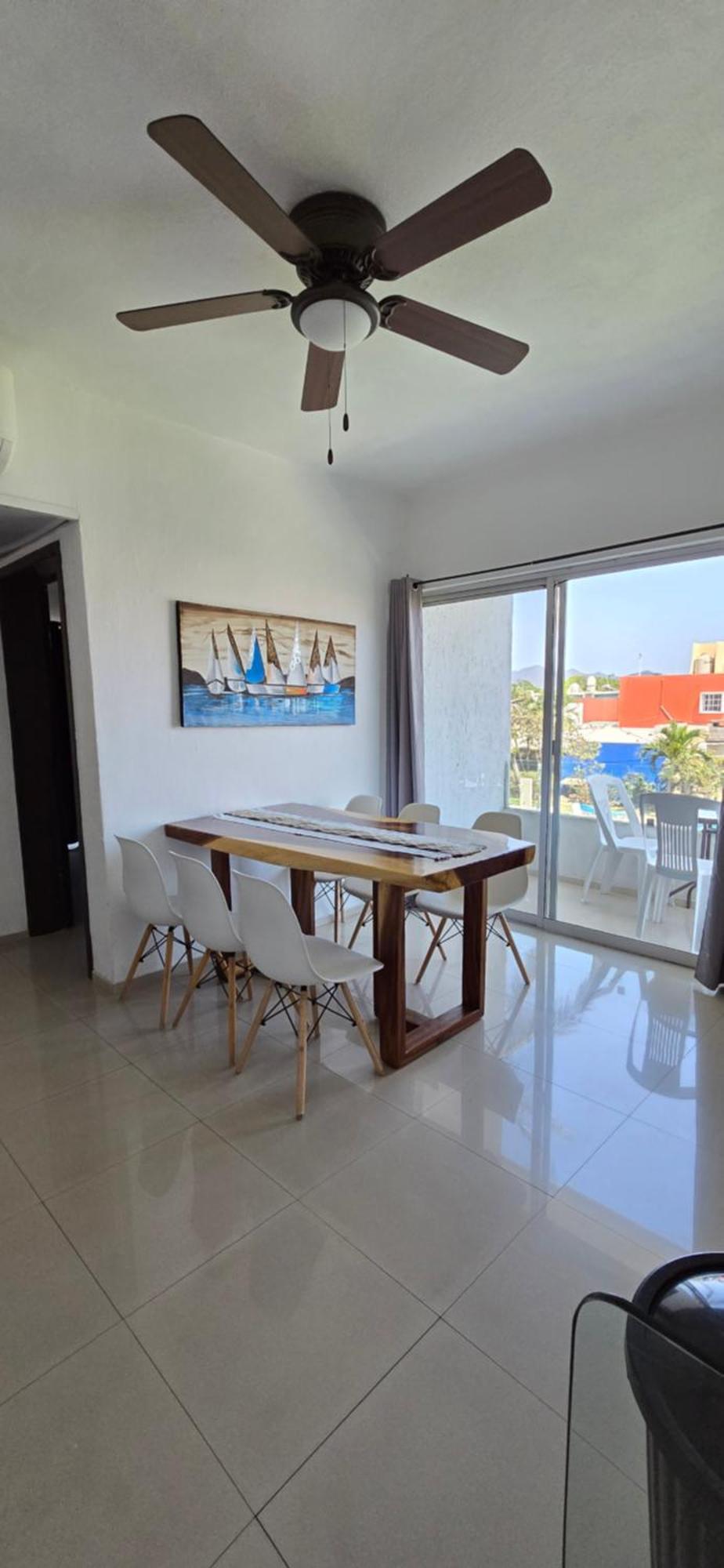 Magnifico Departamento, Cocina Equipada, 2 Recamaras 2 Banos , Hasta 6 Personas, 3 Albercas, Playa A 50 Mts Wifi, Aire Acondicionado Apartment Manzanillo Exterior foto